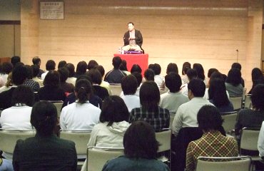 三遊亭楽春のコミュニケーション講演会